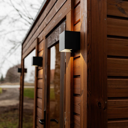 Halo Saunas Fort Soleil 4 to 6 Person Traditional Sauna - Nuovo Luxury - Outdoor Sauna