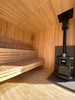 Halo Saunas Hideout 6 Person Traditional Sauna 5m - Nuovo Luxury - Outdoor Sauna