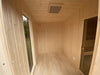 Halo Saunas Hideout 6 Person Traditional Sauna 5m - Nuovo Luxury - Outdoor Sauna