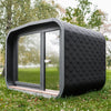 Halo Saunas Mini Sanctuary 4 - 6 Person Outdoor Sauna - Nuovo Luxury - Outdoor Sauna