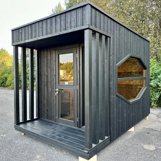 Halo Saunas Prestige Sauna | 4 Person - Nuovo Luxury - Outdoor Sauna