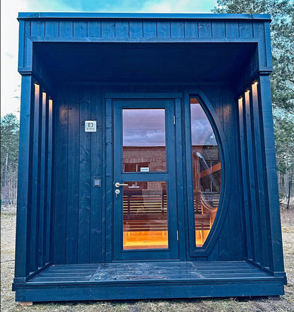 Halo Saunas Prestige Sauna | 4 Person - Nuovo Luxury - Outdoor Sauna