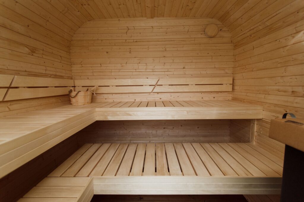 Halo Saunas Rejuvenation Quad Traditional Outdoor 4 to 6 Person Sauna - Nuovo Luxury - Outdoor Sauna