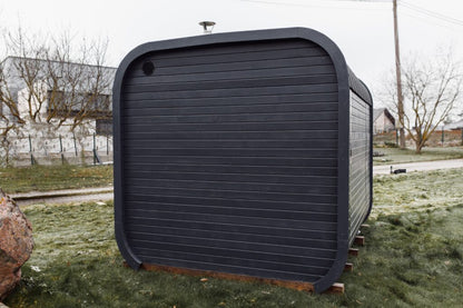 Halo Saunas Rejuvenation Quad Traditional Outdoor 4 to 6 Person Sauna - Nuovo Luxury - Outdoor Sauna