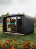Halo Saunas Sanctuary V1 4 - 6 Person Traditional Outdoor Sauna - Nuovo Luxury - Outdoor Sauna
