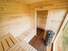 Halo Saunas Sanctuary V1 4 - 6 Person Traditional Outdoor Sauna - Nuovo Luxury - Outdoor Sauna