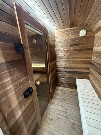 Halo Saunas Sanctuary V2 Thermo - wood Outdoor Sauna - Nuovo Luxury - Outdoor Sauna