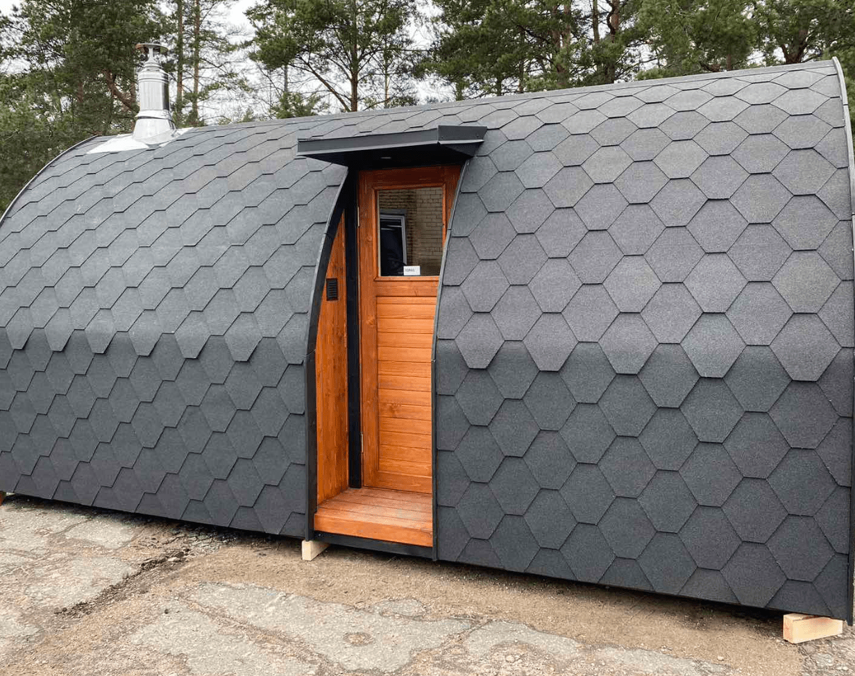 Halo Saunas Tridome Customizable Sauna - Nuovo Luxury - Outdoor Sauna