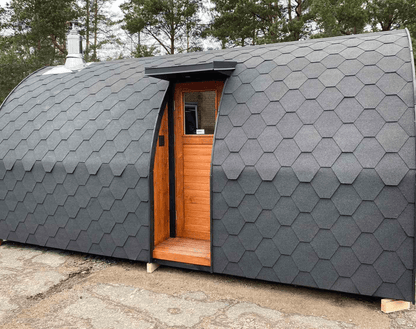 Halo Saunas Tridome Customizable Sauna - Nuovo Luxury - Outdoor Sauna