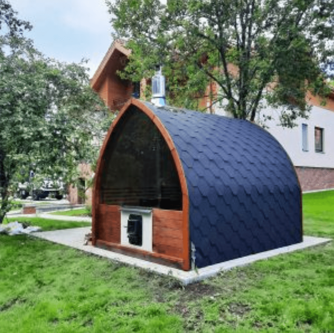Halo Saunas Tridome Customizable Sauna - Nuovo Luxury - Outdoor Sauna