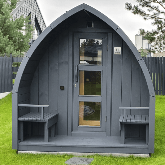 Halo Saunas Tridome Customizable Sauna - Nuovo Luxury - Outdoor Sauna