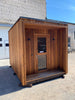 Halo Saunas Z1 Traditional Timber Frame Sauna 3.5m x 2.45m - Nuovo Luxury - Outdoor Sauna