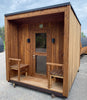 Halo Saunas Z1 Traditional Timber Frame Sauna 3.5m x 2.45m - Nuovo Luxury - Outdoor Sauna