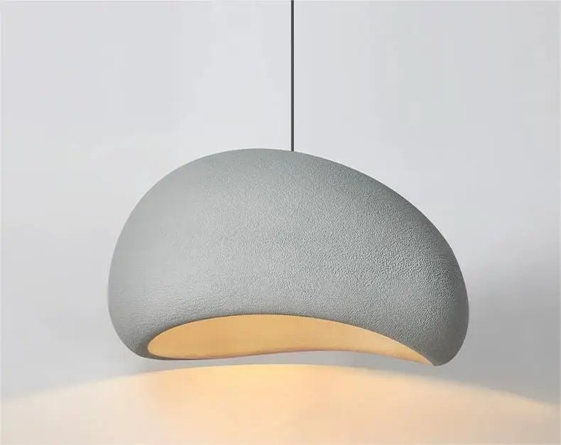 HaloStone Textured Pendant – Soft Ambient LED Lighting (1 Piece) - Nuovo Luxury - Lighting