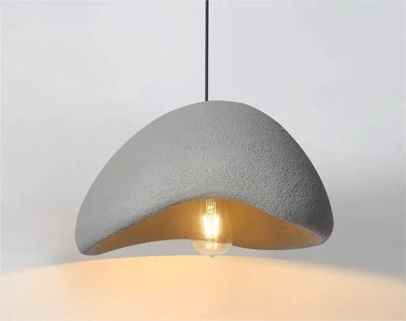HaloStone Textured Pendant – Soft Ambient LED Lighting (1 Piece) - Nuovo Luxury - Lighting
