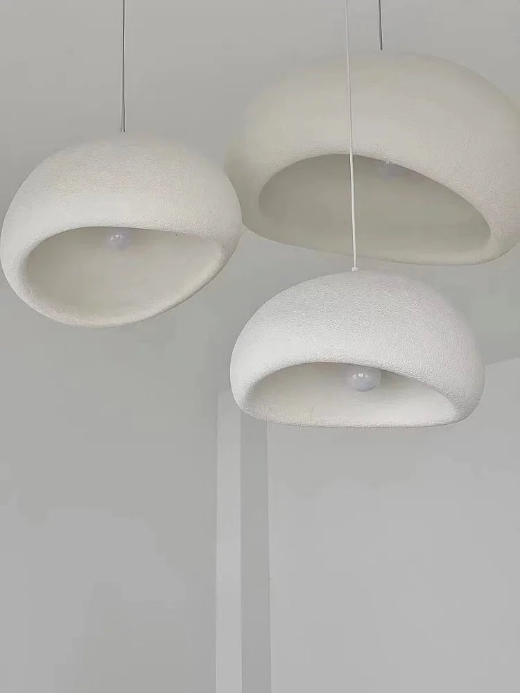 HaloStone Textured Pendant – Soft Ambient LED Lighting (1 Piece) - Nuovo Luxury - Lighting