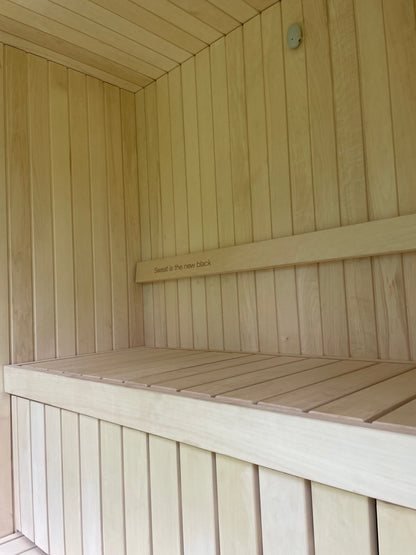 Heatwave 4 Person Sauna - Nuovo Luxury - Outdoor Sauna