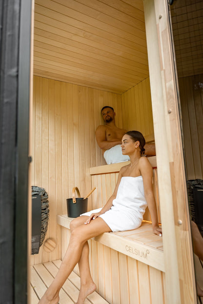 Heatwave 4 Person Sauna - Nuovo Luxury - Outdoor Sauna