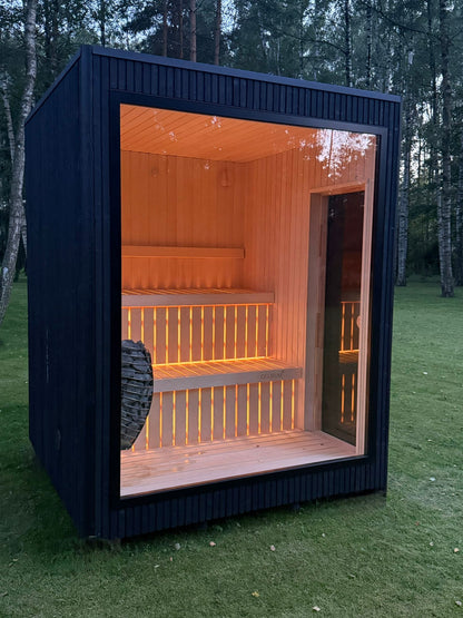 Heatwave 4 Person Sauna - Nuovo Luxury - Outdoor Sauna