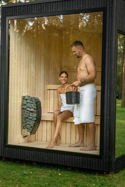 Heatwave 4 Person Sauna - Nuovo Luxury - Outdoor Sauna