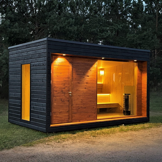 The Hideout 6 Person Traditional Sauna 5m