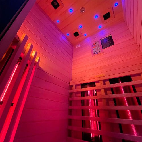 Home Infrared Sauna KY001 - 900mm x 900mm - Nuovo Luxury - Sauna & Steam Shower Cabin
