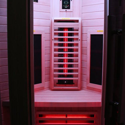 Home Infrared Sauna KY003 - 1000mm x 1000mm - Nuovo Luxury - Sauna & Steam Shower Cabin