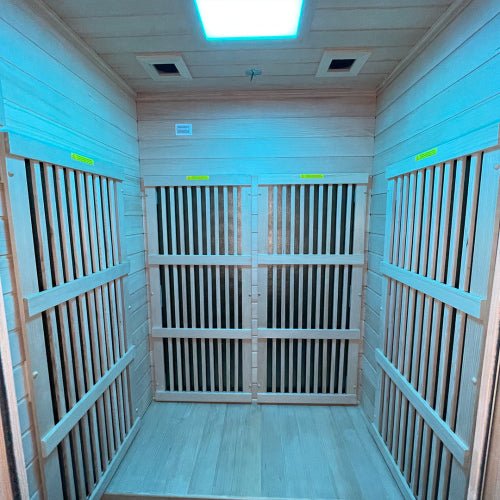 Home Infrared Sauna KY004 - 900mm x 900mm - Nuovo Luxury - Indoor Infrared Sauna