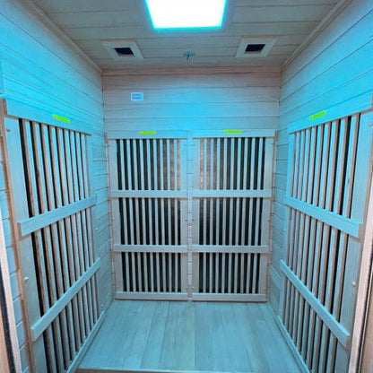 Home Infrared Sauna KY004 - 900mm x 900mm - Nuovo Luxury - Indoor Infrared Sauna