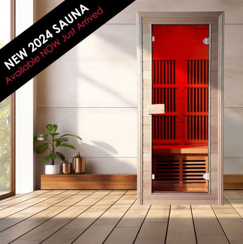 Home Infrared Sauna KY004 - 900mm x 900mm - Nuovo Luxury - Indoor Infrared Sauna
