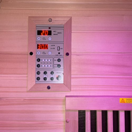 Home Infrared Sauna KY005 - 1100mm x 1000mm - Nuovo Luxury - Indoor Infrared Sauna