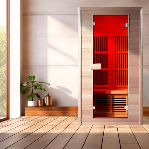 Home Infrared Sauna KY005 - 1100mm x 1000mm - Nuovo Luxury - Indoor Infrared Sauna