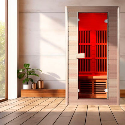 Home Infrared Sauna KY005 - 1100mm x 1000mm - Nuovo Luxury - Indoor Infrared Sauna