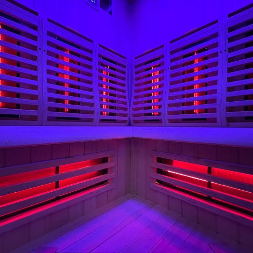 Home Infrared Sauna KY006 - 1300mm x 1300mm - Nuovo Luxury - Indoor Infrared Sauna