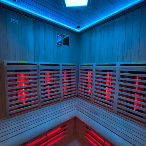 Home Infrared Sauna KY006 - 1300mm x 1300mm - Nuovo Luxury - Indoor Infrared Sauna