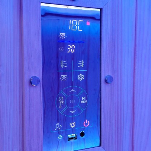 Home Infrared Sauna KY007 - 1500mm x 1500mm - Nuovo Luxury - Indoor Infrared Sauna