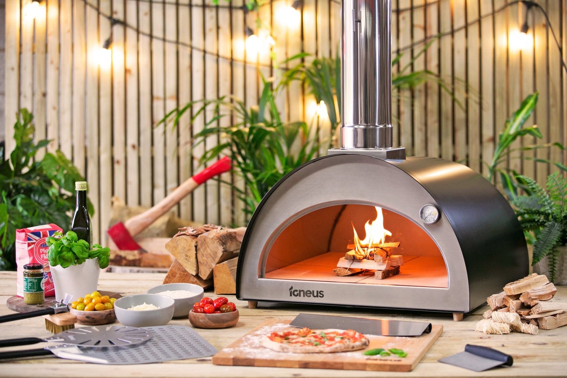 Igneus Classico Pizza Oven - Nuovo Luxury - Wood Fire Pizza Oven