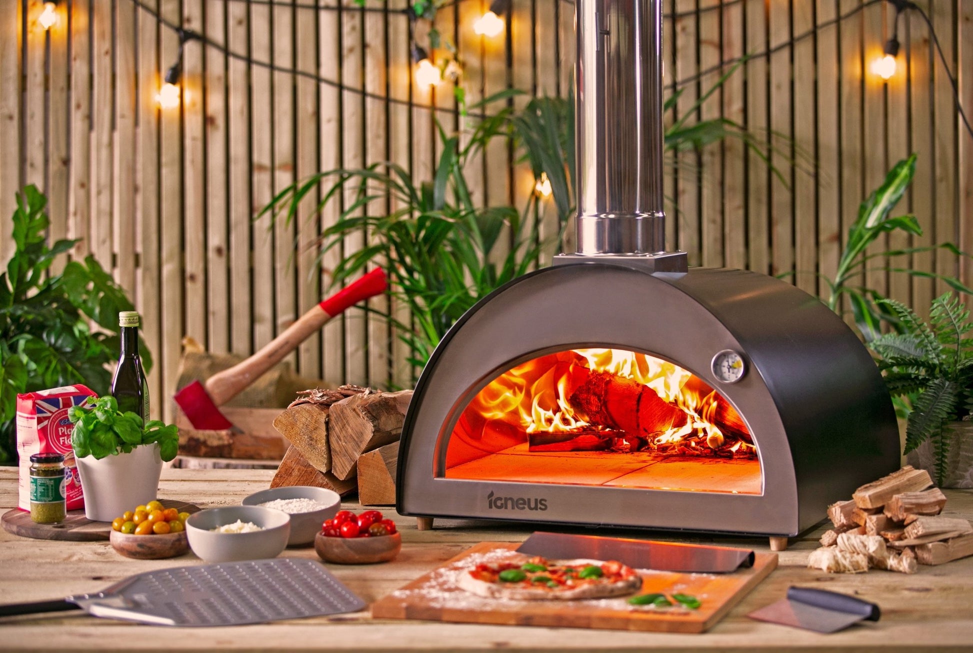 Igneus Classico Pizza Oven - Nuovo Luxury - Wood Fire Pizza Oven