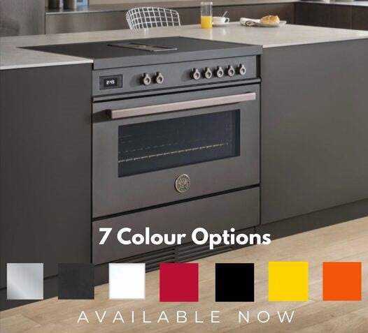 Bertazzoni Professional 90cm Range Vented Induction Carbonio - Nuovo Luxury