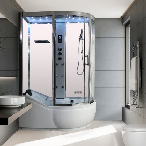 Insignia 1500SR - 3rd Generation Steam Shower Bath | 1500 x 850 - Nuovo Luxury - Steam Shower Bath