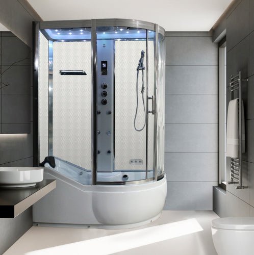 Insignia 1500SR - 3rd Generation Steam Shower Bath | 1500 x 850 - Nuovo Luxury - Steam Shower Bath
