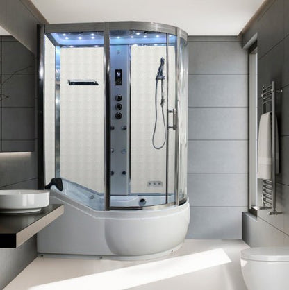 Insignia 1500SR - 3rd Generation Steam Shower Bath | 1500 x 850 - Nuovo Luxury - Steam Shower Bath