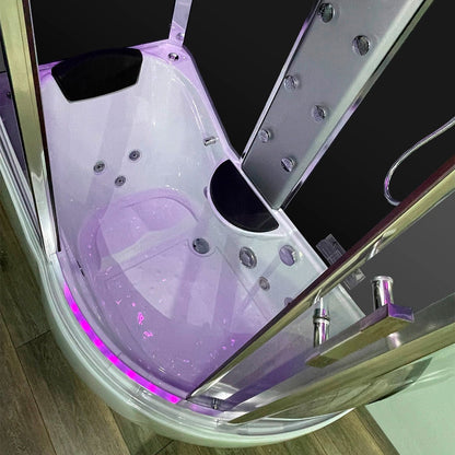 Insignia 1500SR - 3rd Generation Steam Shower Bath | 1500 x 850 - Nuovo Luxury - Steam Shower Bath