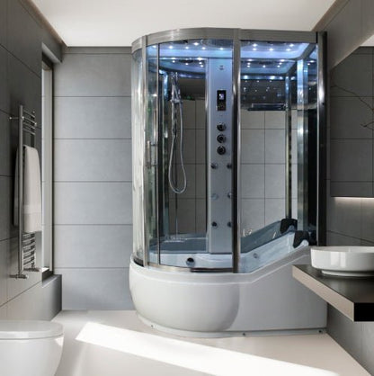 Insignia 1500SR - 3rd Generation Steam Shower Bath | 1500 x 850 - Nuovo Luxury - Steam Shower Bath