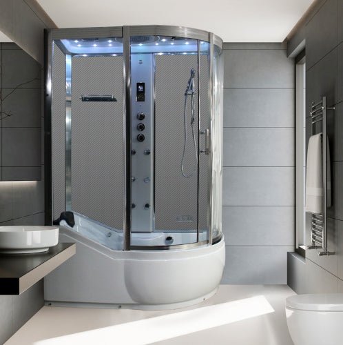 Insignia 1500SR - 3rd Generation Steam Shower Bath | 1500 x 850 - Nuovo Luxury - Steam Shower Bath
