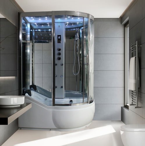 Insignia 1500SR - 3rd Generation Steam Shower Bath | 1500 x 850 - Nuovo Luxury - Steam Shower Bath
