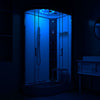 Insignia Monochrome Steam Shower - Right Hand Offset - Nuovo Luxury - Steam Shower