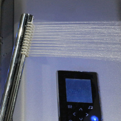 Insignia Platinum Shower Cabin 1200x800mm - Black Frame/Left Hand - Nuovo Luxury - Sauna & Steam Shower Cabin