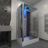Insignia Platinum Steam Shower 1150x850mm - Chrome Frame - Nuovo Luxury - Steam Shower Bath
