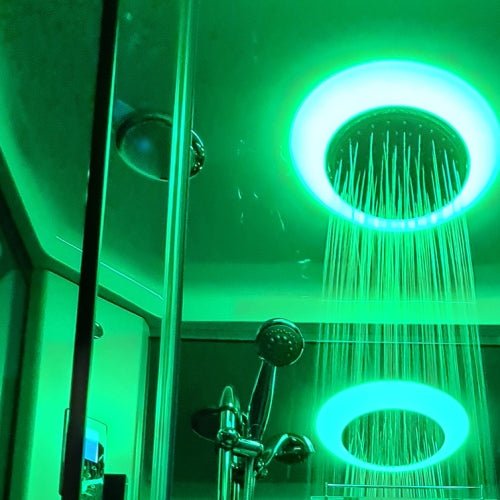 Insignia Premium Offset Quadrant Steam Shower Cabin 1100 x 700mm - Nuovo Luxury - Steam Shower
